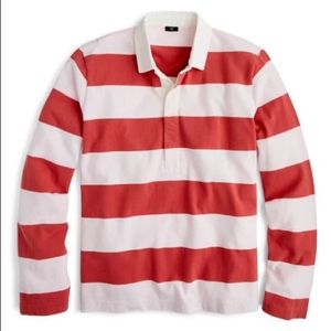 NWT Women's J. Crew 1984 rugby shirt in stripe